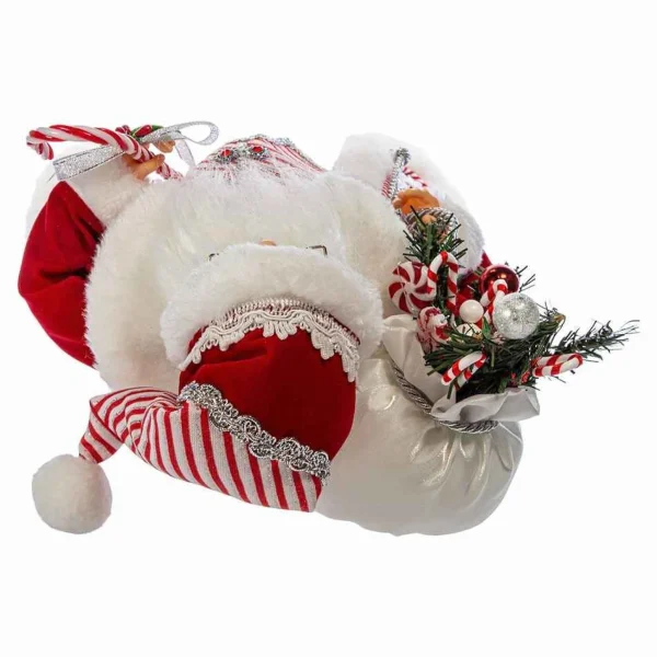 Kurt Adler 17.5-Inch Kringle Klaus Peppermint Santa