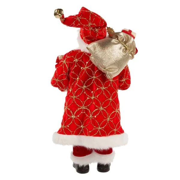 Kurt Adler 17-Inch Kringle Klaus Red Santa With Gifts