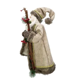 Kurt Adler 18-Inch Kringle Klaus Forest Santa