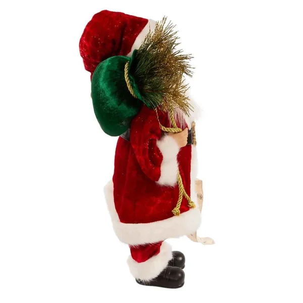 Kurt Adler 17.25-Inch Kringle Klaus Tradition Santa With List