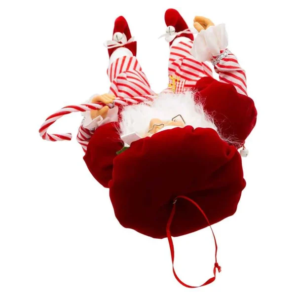 Kurt Adler 17-Inch Kringle Klaus Peppermint Chef Santa