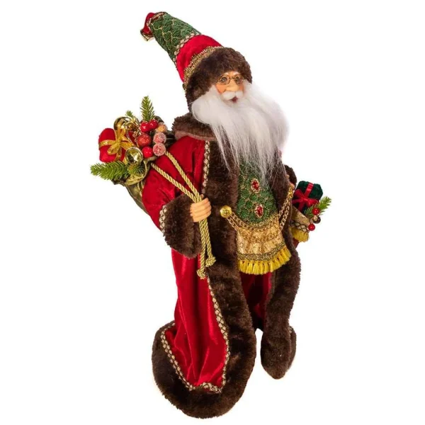 Kurt Adler 18-Inch Kringle Klaus Elegant Santa