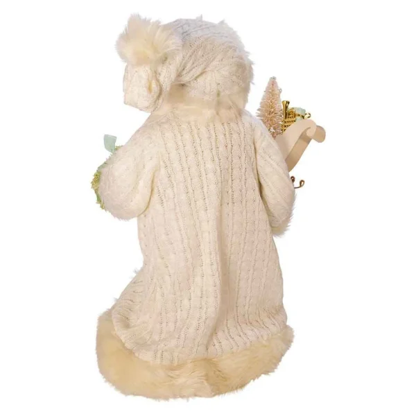 Kurt Adler 18-Inch Kringle Klaus Winter White Santa