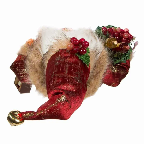 Kurt Adler 17-Inch Kringle Klaus Wine Santa