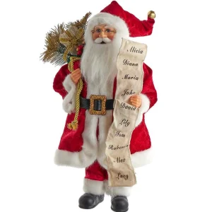 Kurt Adler 17.25-Inch Kringle Klaus Tradition Santa With List