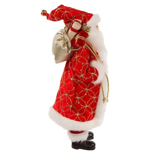 Kurt Adler 17-Inch Kringle Klaus Red Santa With Gifts