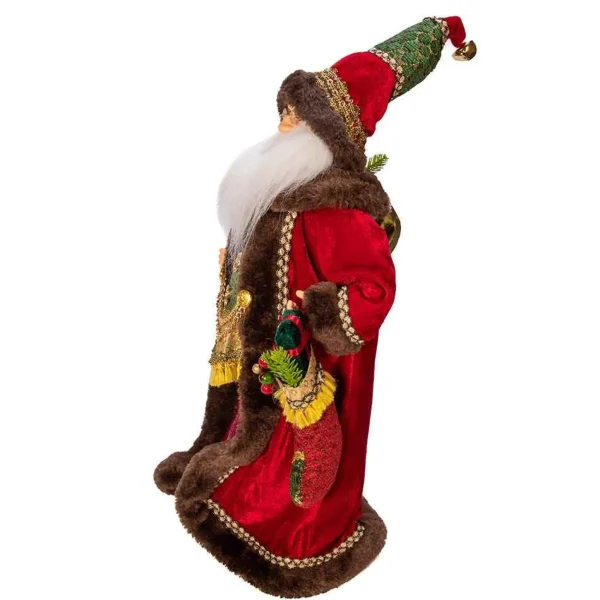 Kurt Adler 18-Inch Kringle Klaus Elegant Santa