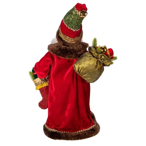 Kurt Adler 18-Inch Kringle Klaus Elegant Santa
