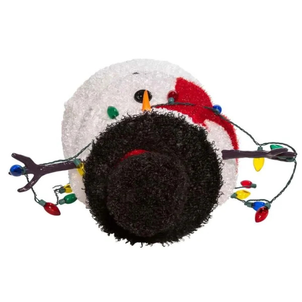 Kurt Adler 48-Inch Lighted Collapsible Snowman