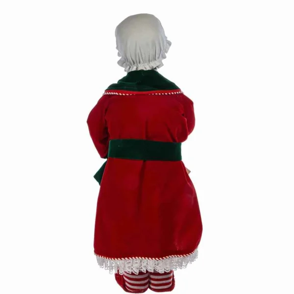 Kurt Adler 17.25-Inch Mrs. Claus With Cookies And Cocoa