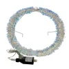 Kurt Adler 12-Inch Multi-Color Led Tinsel Foldable Sphere