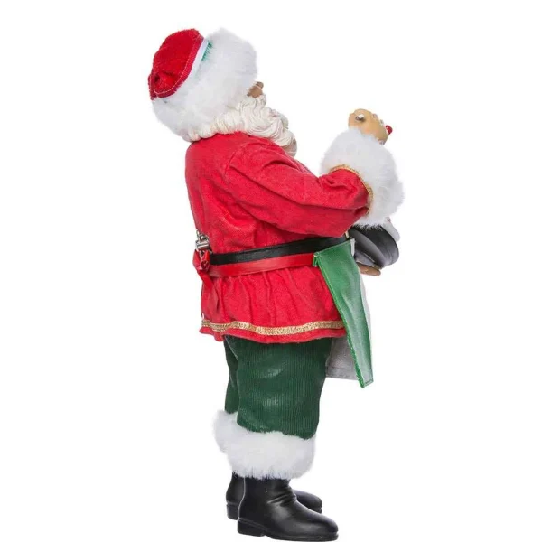 Kurt Adler 10.5-Inch Musical Italian Santa