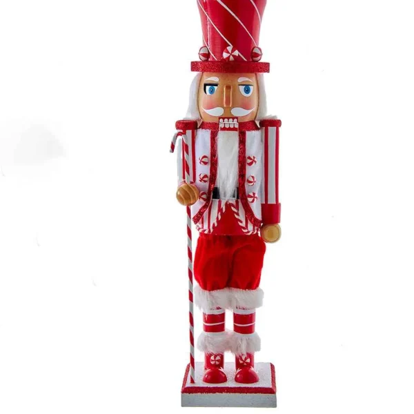 Kurt Adler 15-Inch Peppermint Nutcracker