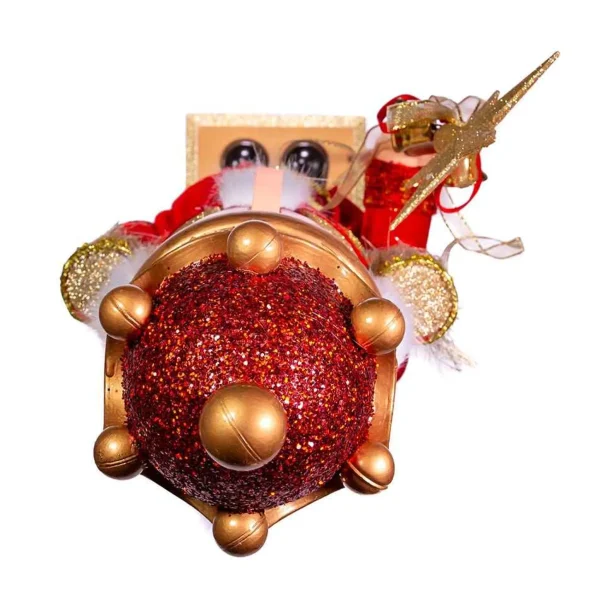 Kurt Adler 32-Inch Plastic Red And Gold King Nutcracker