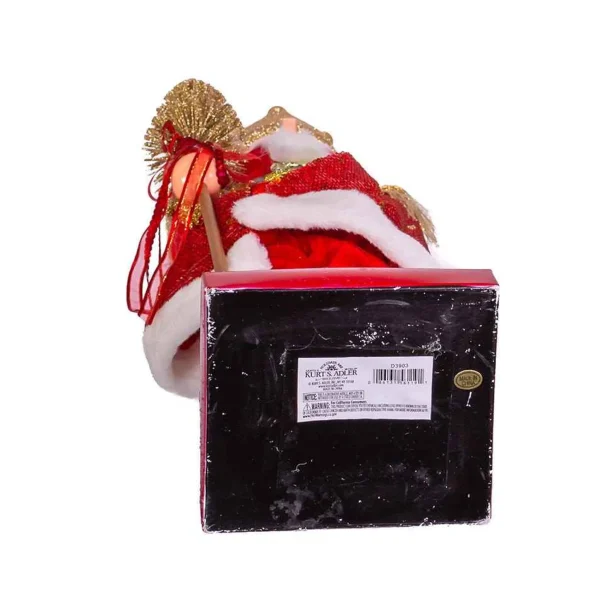 Kurt Adler 24-Inch Plastic Red And Gold King Nutcracker