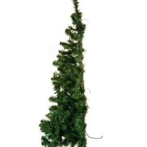 Kurt Adler 48-Inch Pre-Lit Norway Pine Wall Tree