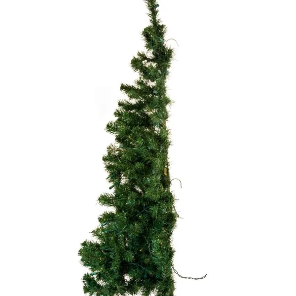 Kurt Adler 48-Inch Pre-Lit Norway Pine Wall Tree