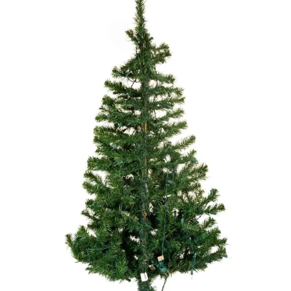 Kurt Adler 48-Inch Pre-Lit Norway Pine Wall Tree