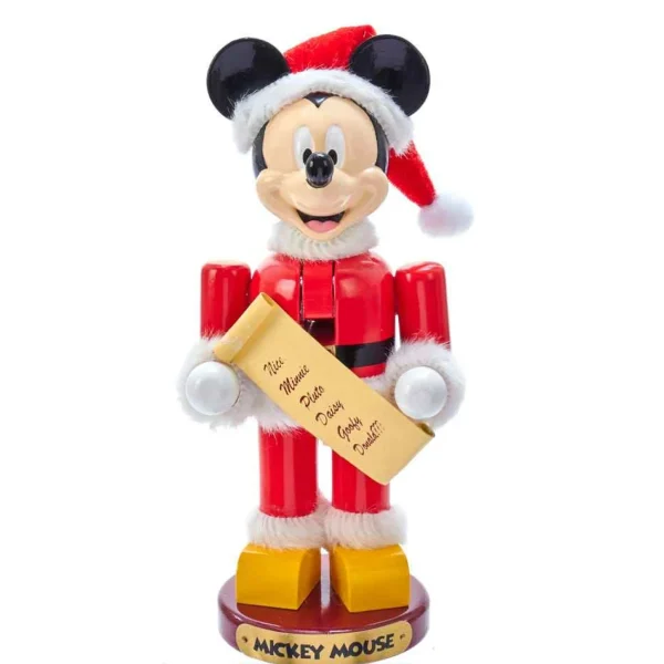 Kurt Adler 10-Inch Santa Mickey Mouse Nutcracker
