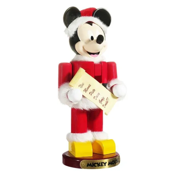 Kurt Adler 10-Inch Santa Mickey Mouse Nutcracker