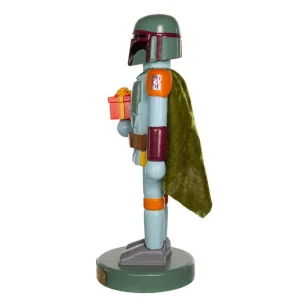 Kurt Adler 10-Inch Star Wars™ Boba Fett With Present Nutcracker