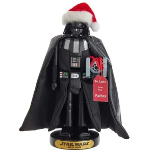 Kurt Adler 10-Inch Star Wars™ Vader With Tie Fighter Nutcracker