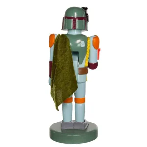 Kurt Adler 10-Inch Star Wars™ Boba Fett With Present Nutcracker