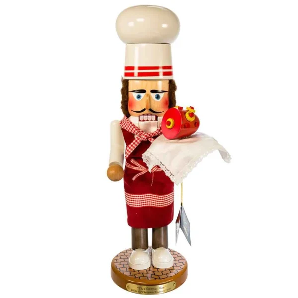 Kurt Adler 19-Inch Steinbach Santa Chef Nutcracker