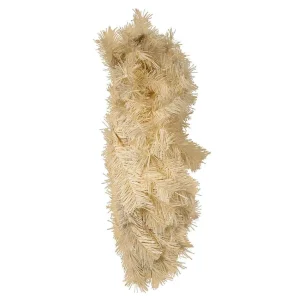 Kurt Adler 30-Inch Unlit Cream Wreath
