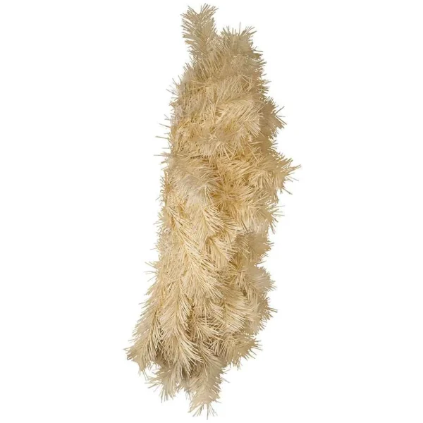 Kurt Adler 30-Inch Unlit Cream Wreath