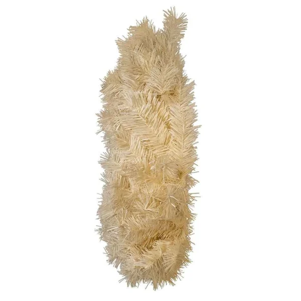 Kurt Adler 30-Inch Unlit Cream Wreath