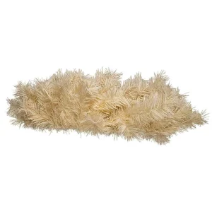 Kurt Adler 30-Inch Unlit Cream Wreath