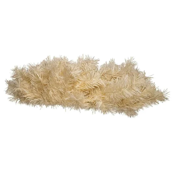 Kurt Adler 30-Inch Unlit Cream Wreath