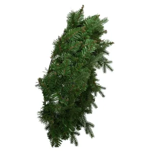 Kurt Adler 24-Inch Unlit Jackson Pine Wreath
