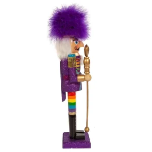 Kurt Adler 15-Inch Wooden Gay Pride Nutcracker