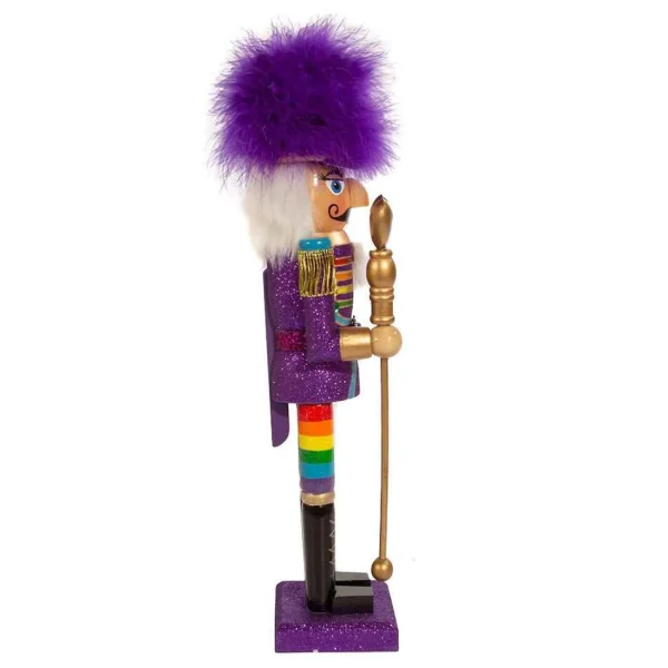 Kurt Adler 15-Inch Wooden Gay Pride Nutcracker