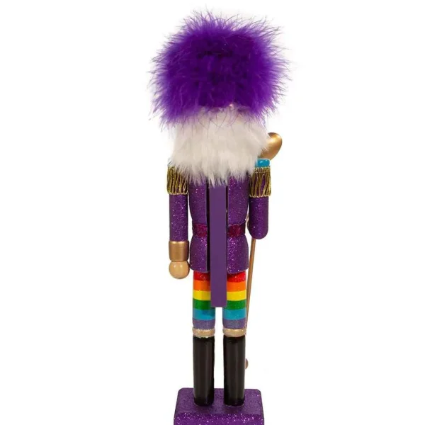 Kurt Adler 15-Inch Wooden Gay Pride Nutcracker