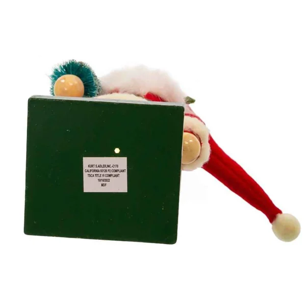 Kurt Adler 15-Inch Wooden Santa Nutcracker