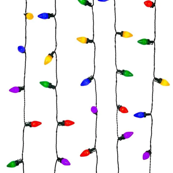 Kurt Adler 100-Light C7 Multicolored String Light Set