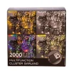 Kurt Adler 2000-Light 65-Foot Cluster Garland With Cool White Led Lights