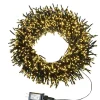 Kurt Adler 2000-Light 65-Foot Cluster Garland With Warm White Led Lights