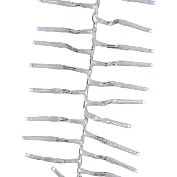 Kurt Adler 1000-Light 32.8-Foot Cool White Led Cluster Garland