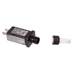 Kurt Adler 600-Light 49.2-Foot Cool White Led White Wire Rice Light Set
