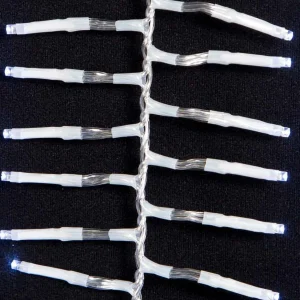 Kurt Adler 1000-Light 32.8-Foot Cool White Led Cluster Garland