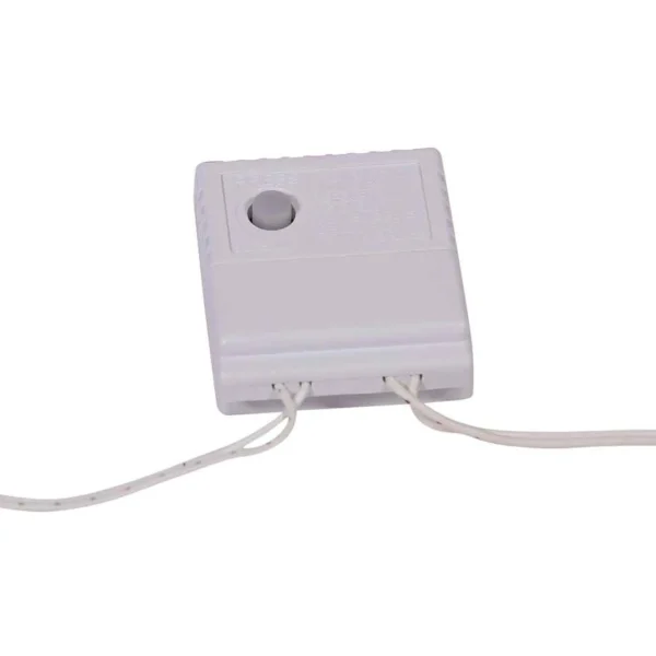 Kurt Adler 600-Light 49.2-Foot Multicolored Led White Wire Rice Light Set