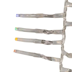 Kurt Adler 1000-Light 32.8-Foot Multicolored Led Cluster Garland