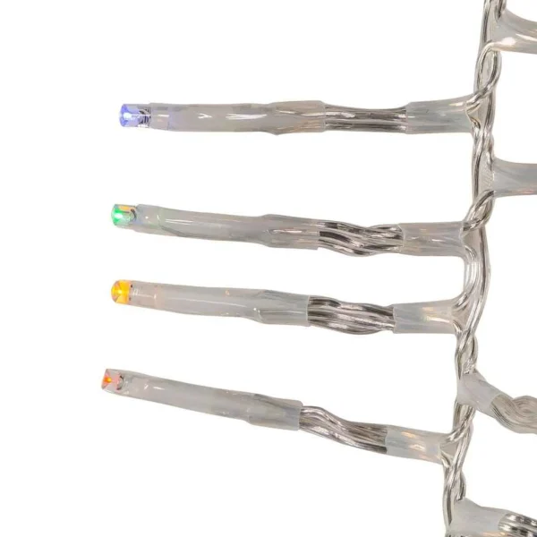 Kurt Adler 1000-Light 32.8-Foot Multicolored Led Cluster Garland
