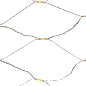 Kurt Adler 300-Light 6-Foot Starburst Warm White Led Net Light