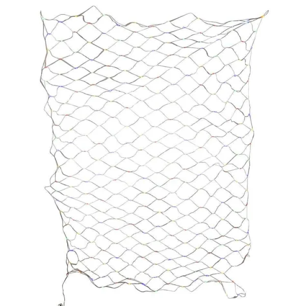 Kurt Adler 300-Light 6-Foot Starburst Multi Led Net Light