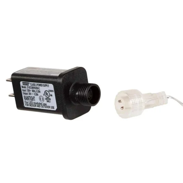 Kurt Adler 480-Light 15.7-Foot Warm White Led Connectable Cluster Garland